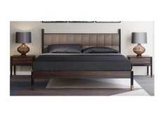 Кровать benissa (mod interiors) коричневый 188x111x213 см.