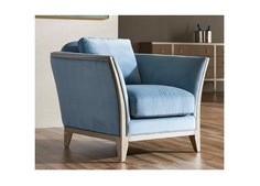 Кресло modena (fratelli barri) голубой 102x85x97 см.