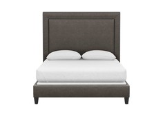 Кровать jensen mod collection (idealbeds) коричневый 190x150x212 см.