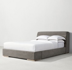 Кровать “nilsson” (idealbeds) серый 150x100x225 см.