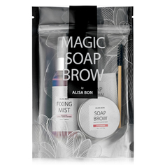AlisaBon, Набор для макияжа Magic Soap Brow, клубника
