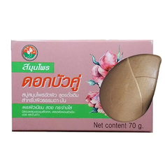 Twin Lotus (Dok Bua Ku), Мыло-скраб Natural Herbal, 70 г