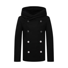 Шерстяной бушлат Balmain