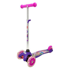 Самокат 1Toy Enchantimals, детский, 3-колесный, синий/фиолетовый [т15436д]