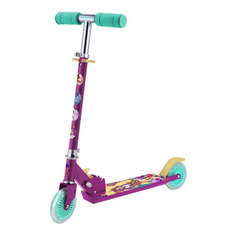 Самокат 1TOY Enchantimals детский 2-кол. фиолетовый/салатовый (Т17092)