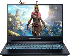 Ноутбук Dream Machines G1660Ti-15RU52 (черный)