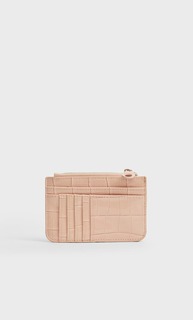 Stradivarius Лакированная Визитница Цвет Розового Макияжа 103