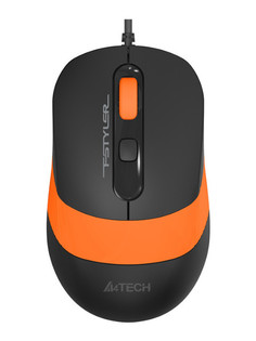 Мышь A4Tech Fstyler FM10 Black-Orange