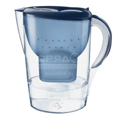 Фильтр-кувшин Brita Marella MX+ Memo XL синий, 3.5 л