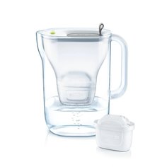 Фильтр-кувшин Brita Style MX+ Led серый, 2.4 л