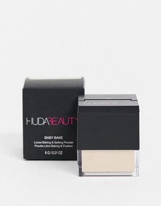 Рассыпчатая пудра для бэйкинга и фиксации макияжа Huda Beauty – Baby Bake-Светло-бежевый