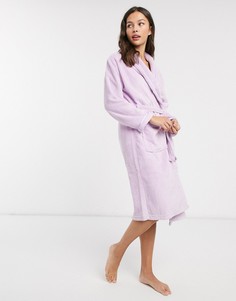 Лавандовый халат с шалевым воротником Loungeable-Фиолетовый цвет