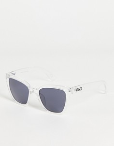 Солнцезащитные очки в прозрачной оправе Vans Hip Cat-Прозрачный