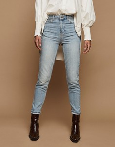 Выбеленные премиум-джинсы в винтажном стиле Topshop-Голубой