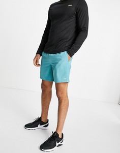 Бирюзовые спортивные шорты из быстросохнущей ткани ASOS 4505-Голубой