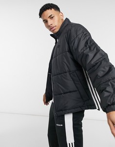 Черный пуховик adidas Originals-Черный цвет