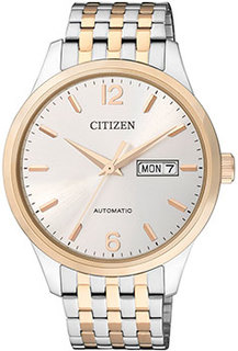Японские наручные мужские часы Citizen NH7504-52AB. Коллекция Automatic