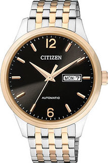 Японские наручные мужские часы Citizen NH7504-52EB. Коллекция Automatic