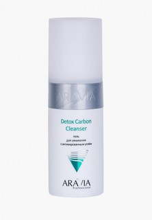 Гель для умывания Aravia Professional с активированным углём Detox Carbon Cleanser 150 мл