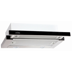 Вытяжка встраиваемая в шкаф 50 см Elikor Интегра GLASS 50 Inox/Dark Glass Интегра GLASS 50 Inox/Dark Glass