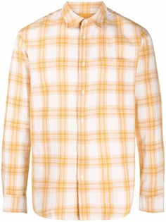 SANDRO рубашка в клетку тартан