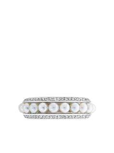 David Morris кольцо из белого золота с бриллиантами