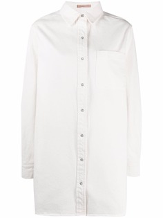 12 STOREEZ платье-рубашка оверсайз