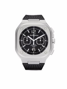 Bell & Ross наручные часы BR 05 Chono Black Steel 42 мм