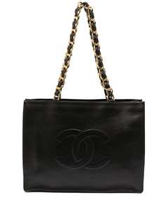 Chanel Pre-Owned стеганая сумка-тоут 1992-го года
