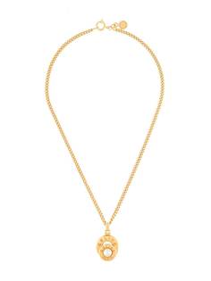Céline Pre-Owned колье pre-owned с подвеской-логотипом