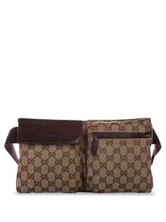 Gucci Pre-Owned поясная сумка с монограммой GG