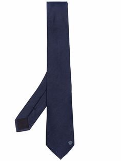 Versace галстук с вышивкой Medusa