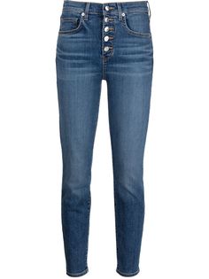 Veronica Beard джинсы с нашивкой-логотипом