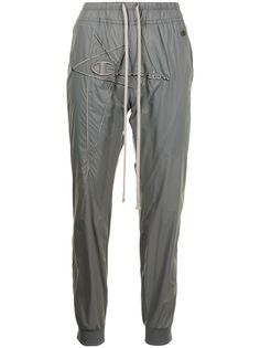 Rick Owens X Champion джоггеры с вышитым логотипом