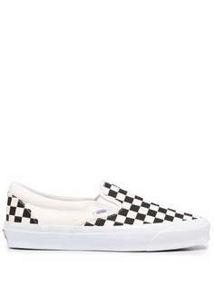 Vans слипоны в шахматную клетку