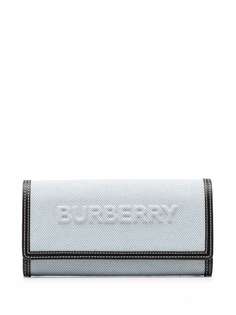 Burberry кошелек с тисненым логотипом