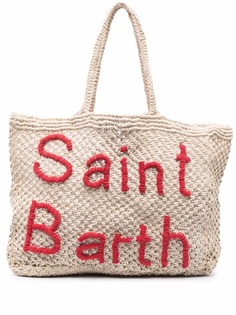 Mc2 Saint Barth сумка-тоут с вышитым логотипом