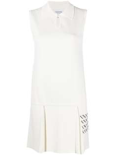 Thom Browne платье поло с полосками 4-Bar