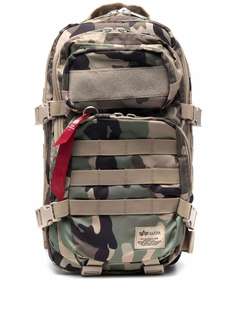 Alpha Industries рюкзак с камуфляжным принтом