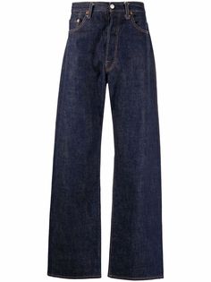 Yohji Yamamoto Pre-Owned широкие джинсы 2000-х годов