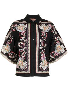 TWINSET рубашка с принтом пейсли