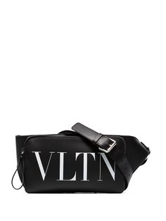 Valentino Garavani поясная сумка с логотипом VLTN