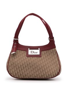 Christian Dior сумка Street Chic pre-owned с узором Trotter