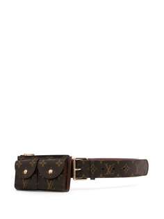 Louis Vuitton поясная сумка Ceinture Pochette Duo 2010-х годов