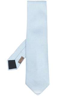 Hermès жаккардовый галстук pre-owned с логотипом Hermes