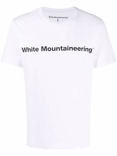 White Mountaineering футболка с логотипом