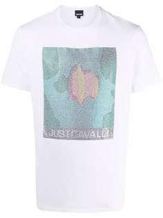Just Cavalli футболка с графичным принтом