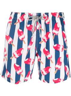 Mc2 Saint Barth плавки-шорты с принтом