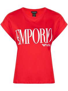 Emporio Armani футболка с логотипом