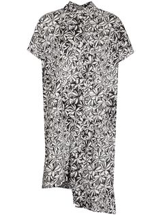 Rosetta Getty платье-рубашка с принтом